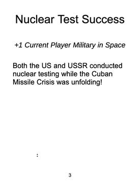 Nuclear Test Success